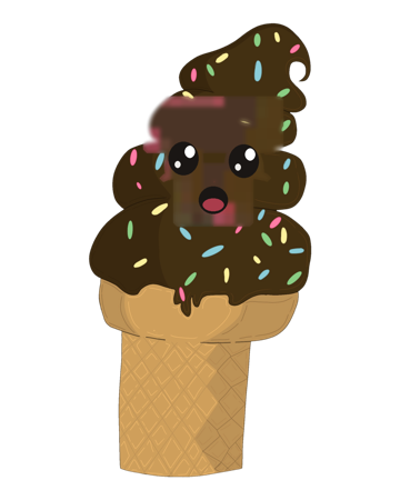 Chocolate mascot